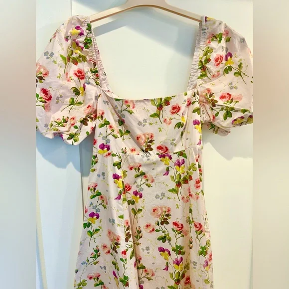 Hill House Matilda dress pink bluebonnet size M - Picture 12 of 13